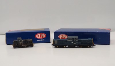 Lot 79 - A pair of HELJAN OO gauge diesel locomotives...