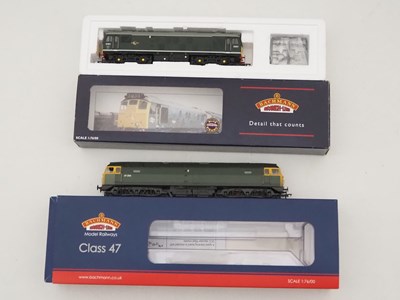 Lot 89 - A pair of BACHMANN OO gauge diesel locomotives...