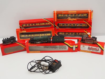 Lot 105 - HORNBY - A group of OO gauge steam locos,...