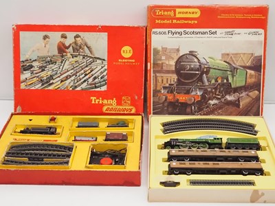 Lot 106 - A pair of OO gauge train sets comprising a TRI-...