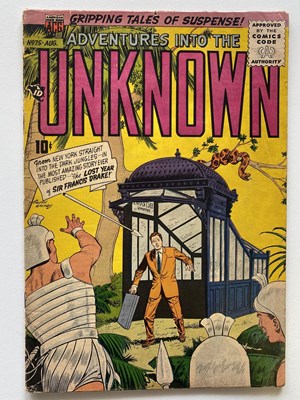 Lot 321 - ADVENTURES INTO THE UNKNOWN # 75 - (1956 - ACG...