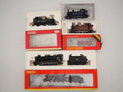 Lot 170 - A group of mostly boxed HORNBY OO gauge steam...