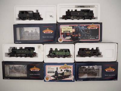 Lot 174 - A group of BACHMANN OO gauge small steam tank...