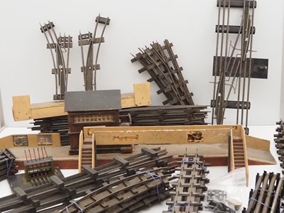 Lot 188 - A large group of O gauge 2 and 3-rail track by...