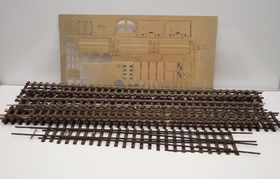 Lot 189 - A group of Gauge 1 track by TENMILLE and PECO...