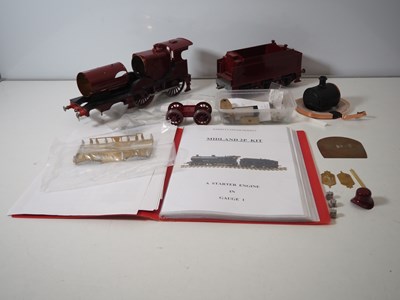 Lot 191 - BARRETT STEAM MODELS - A part built and...