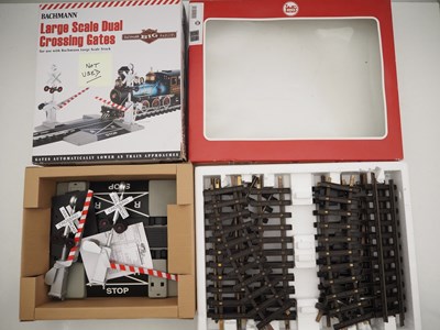 Lot 192 - An LGB G Gauge 19902 Station Track Set...