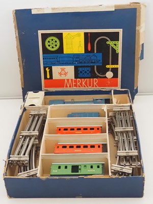 Lot 205 - A MERKUR O gauge Czechoslovakian 3-rail steam...