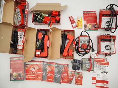 Lot 216 - A large group of LGB controllers and...