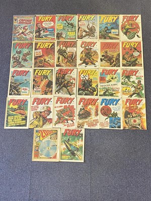 Lot 327 - CAPTAIN BRITAIN, 2000 AD, FURY LOT (Group of...