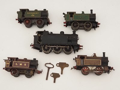 Lot 229 - An O gauge 0-6-0 clockwork steam tank loco by...