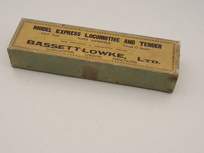 Lot 231 - A BASSETT LOWKE O gauge live steam Super...