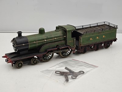 Lot 234 - A BING for BASSETT LOWKE Gauge 1 clockwork 4-4-...