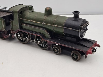 Lot 234 - A BING for BASSETT LOWKE Gauge 1 clockwork 4-4-...