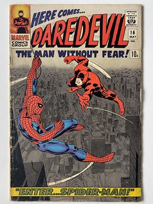 Lot 33 - DAREDEVIL # 16 (1966 - MARVEL - Pence Copy) -...