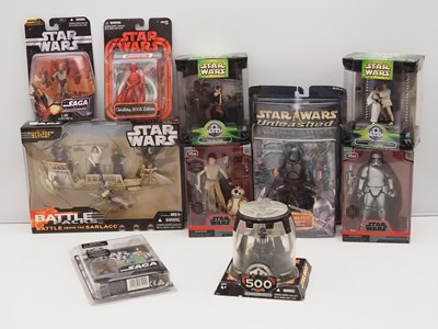 Lot 248 - STAR WARS: A group of modern Star Wars action...