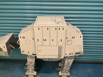 Lot 249 - STAR WARS - A MOMOT TOYS shop display AT-AT,...