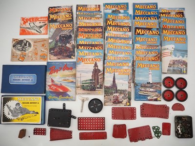 Lot 253 - A MECCANO boxed 'Gears Outfit A' together with...