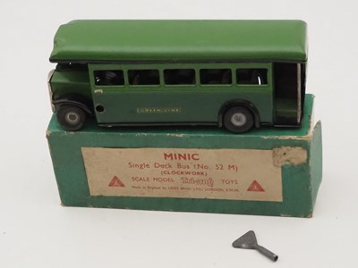 Lot 256 - A TRI-ANG MINIC 52M tinplate clockwork...