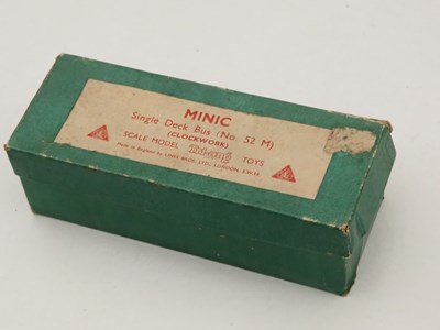 Lot 256 - A TRI-ANG MINIC 52M tinplate clockwork...