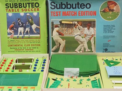 Lot 260 - SUBBUTEO - A pair of Subbuteo sets comprising...