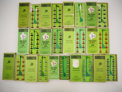Lot 262 - A group of SUBBUTEO vintage boxed football...