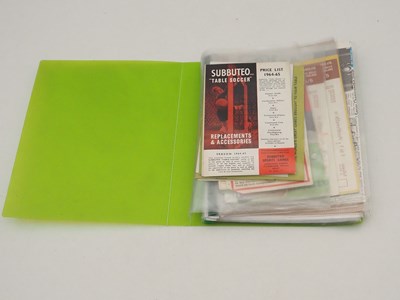 Lot 268 - A folder containing a large quantity of...