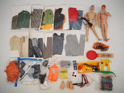 Lot 273 - A group of HASBRO GI Joe figures, clothing...