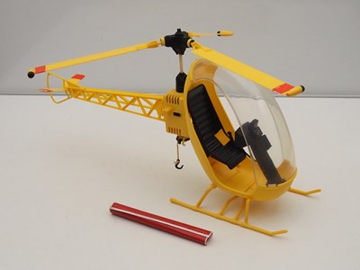 Lot 274 - A HASBRO GI Joe helicopter in yellow, circa...