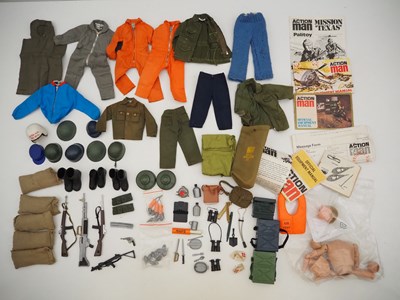 Lot 275 - A group of PALITOY Action Man accessories and...