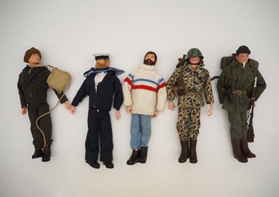 Lot 276 - A group of PALITOY Action Man figures with...