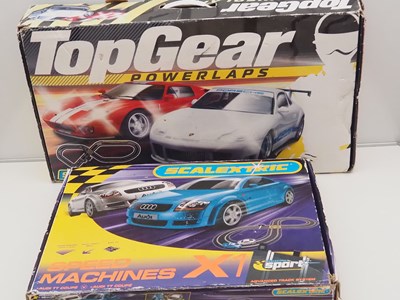 Lot 283 - A pair of SCALEXTRIC slot racing sets...