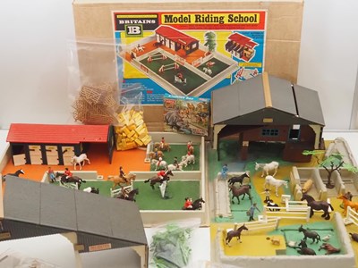 Lot 299 - BRITAINS - A Model Riding School with...