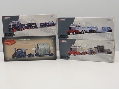 Lot 303 - A group of CORGI CLASSICS 'Heavy Haulage' Low...