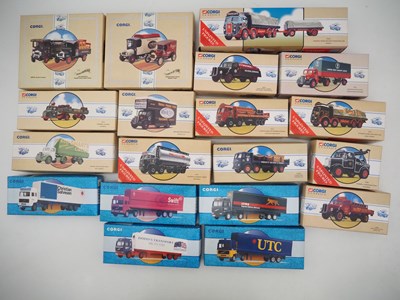 Lot 305 - CORGI CLASSICS diecast lorries all in original...