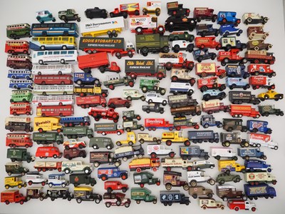Lot 306 - A large tray of unboxed diecast vehicles by...