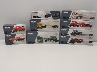 Lot 308 - A group of CORGI CLASSICS 'Heavy Haulage' Low...