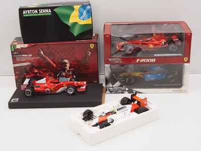 Lot 310 - A group of 1:18 scale diecast Formula 1 cars...