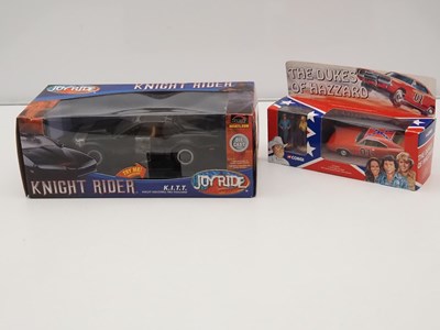 Lot 312 - A pair of TV related diecast cars comprising a...