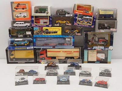 Lot 321 - A mixed group of diecast vehicles in various...