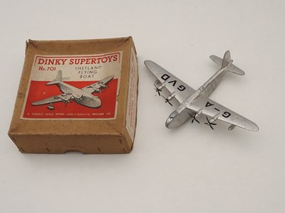 Lot 338 - A DINKY 701 diecast Shetland Flying Boat in...