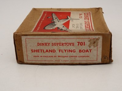 Lot 338 - A DINKY 701 diecast Shetland Flying Boat in...