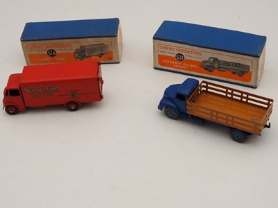 Lot 339 - A pair of DINKY diecast lorries comprising a...