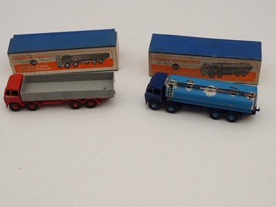Lot 340 - A pair of DINKY diecast lorries comprising a...