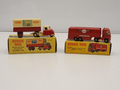 Lot 343 - A pair of BUDGIE diecast lorries comprising a...