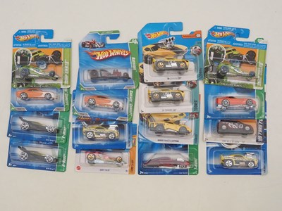 Lot 348 - A group of MATTEL Hotwheels carded and sealed...