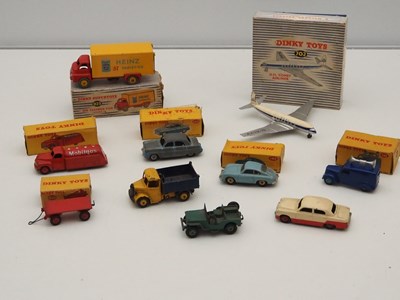 Lot 365 - A group of boxed and unboxed DINKY diecast...