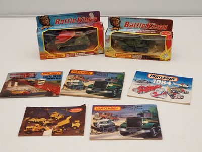 Lot 376 - A pair of MATCHBOX diecast Battle Kings in...