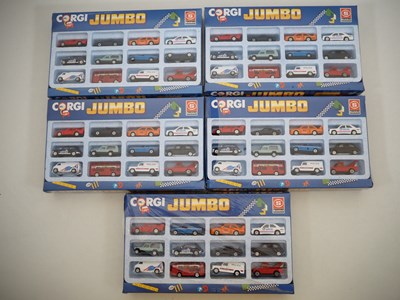 Lot 391 - CORGI Juniors - 'Jumbo' multi vehicle packs...