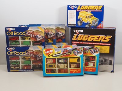 Lot 394 - CORGI Juniors - 'OffRoad' gift sets in various...